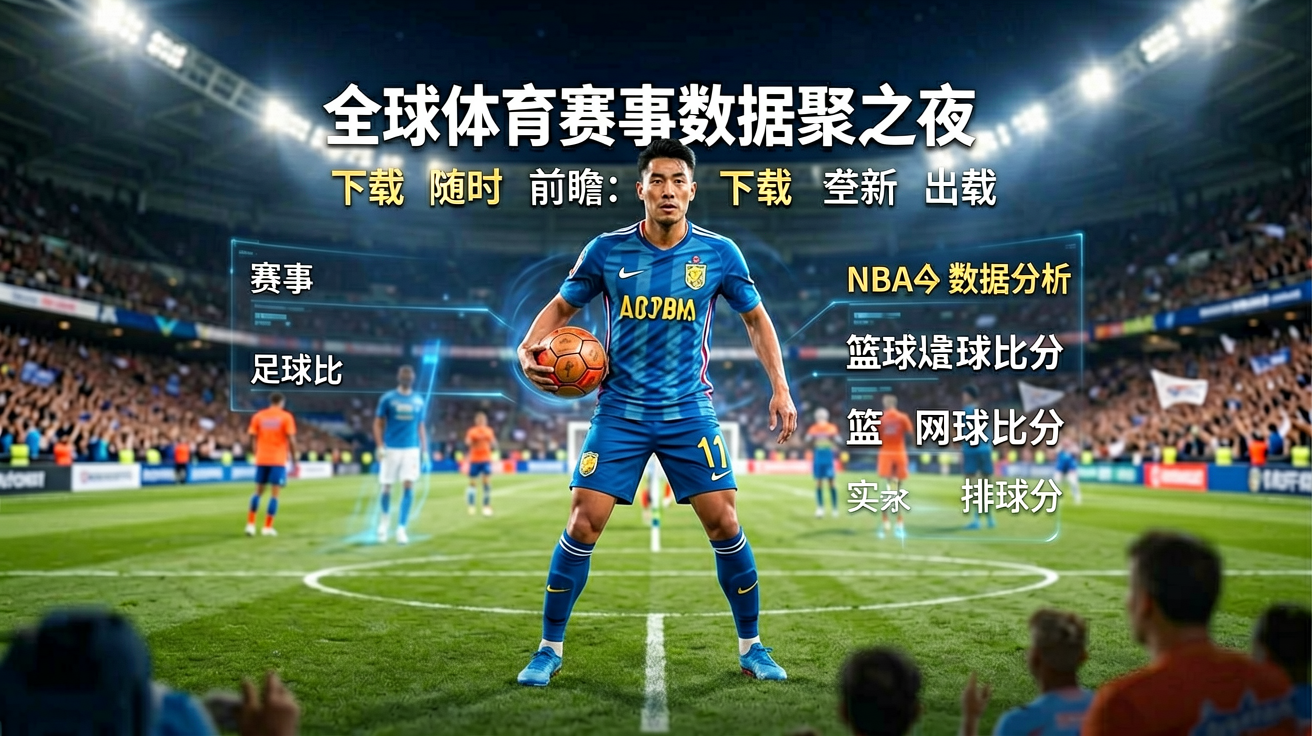 全球体育赛事数据聚合平台宣传图