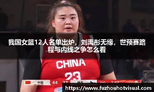 我国女篮12人名单出炉，刘禹彤无缘，世预赛路程与内线之争怎么看